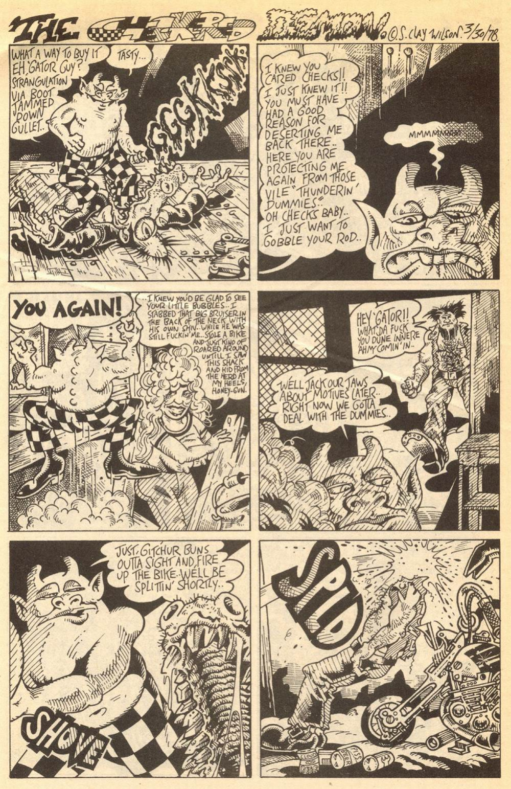 [S. Clay Wilson] The Checkered Demon #2