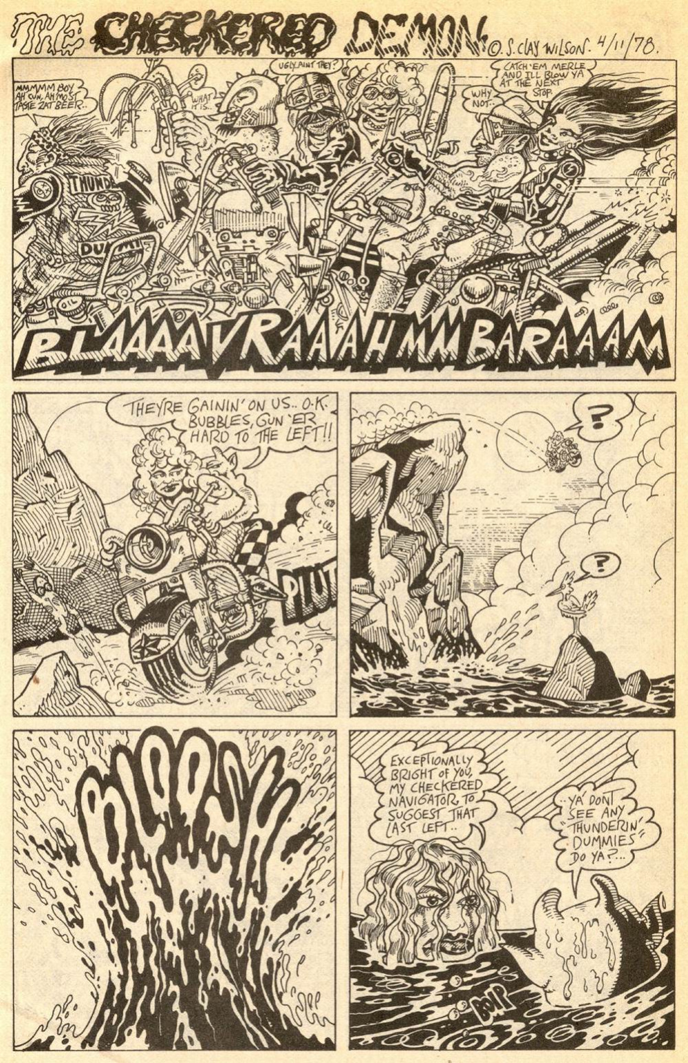 [S. Clay Wilson] The Checkered Demon #2