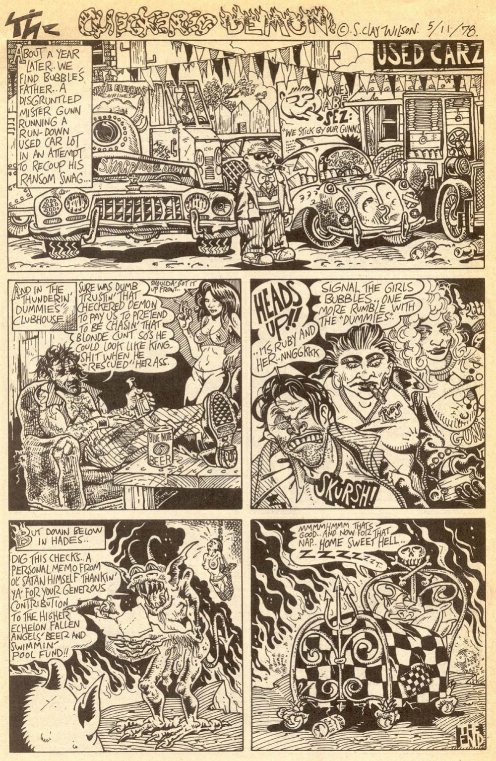 [S. Clay Wilson] The Checkered Demon #2