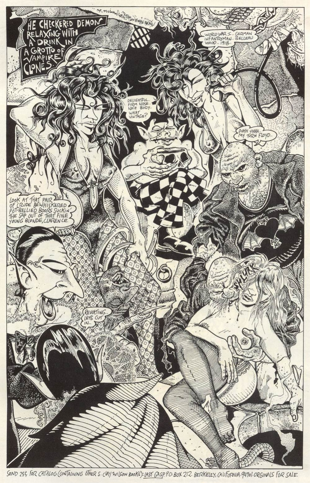 [S. Clay Wilson] The Checkered Demon #2