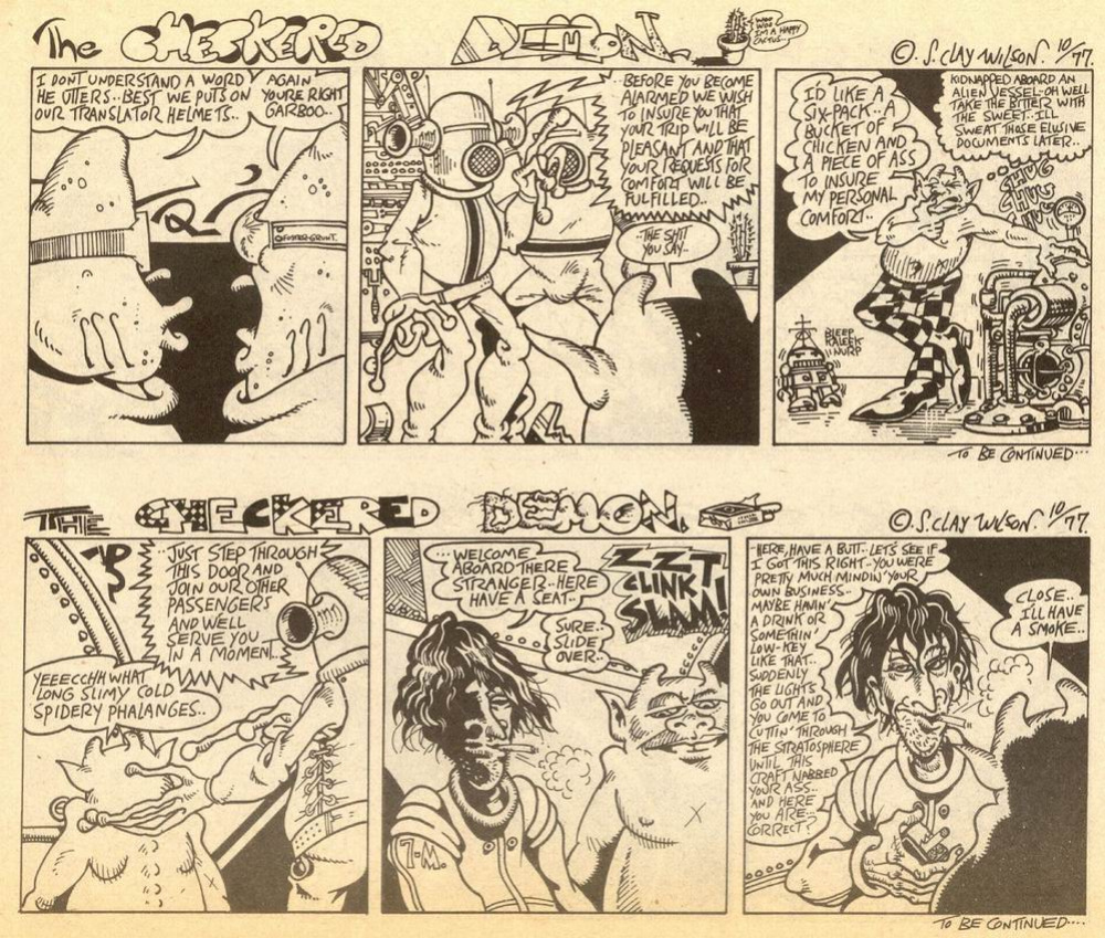[S. Clay Wilson] The Checkered Demon #3