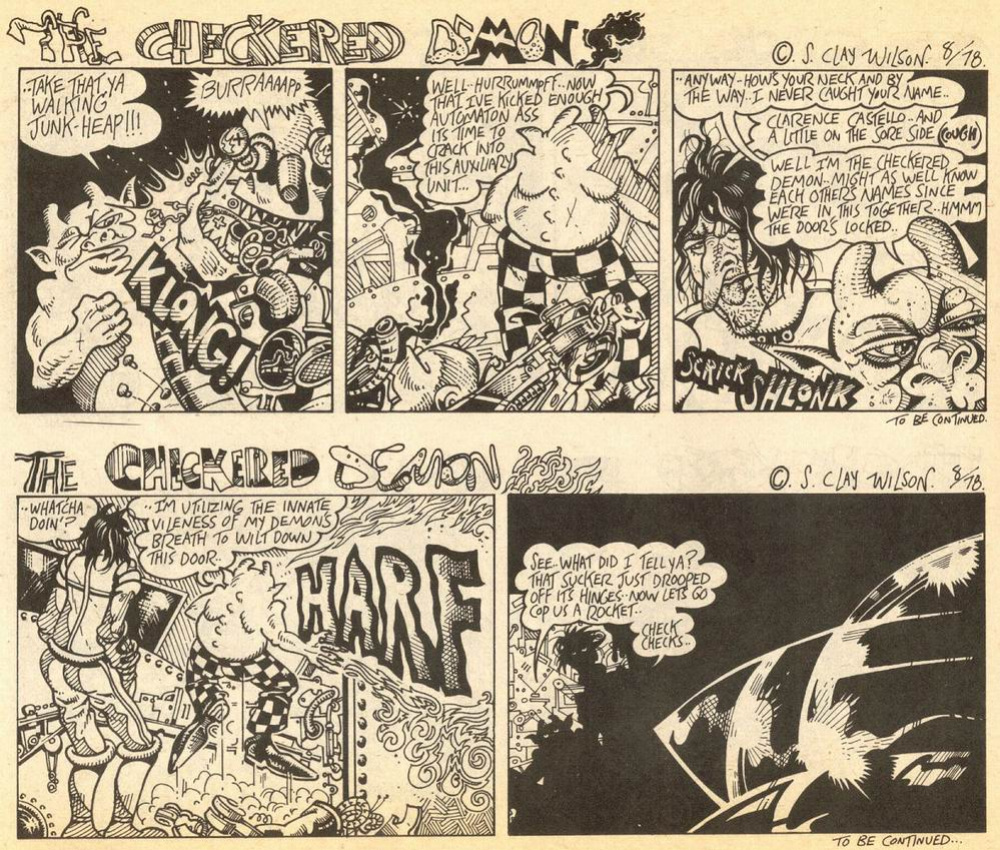 [S. Clay Wilson] The Checkered Demon #3