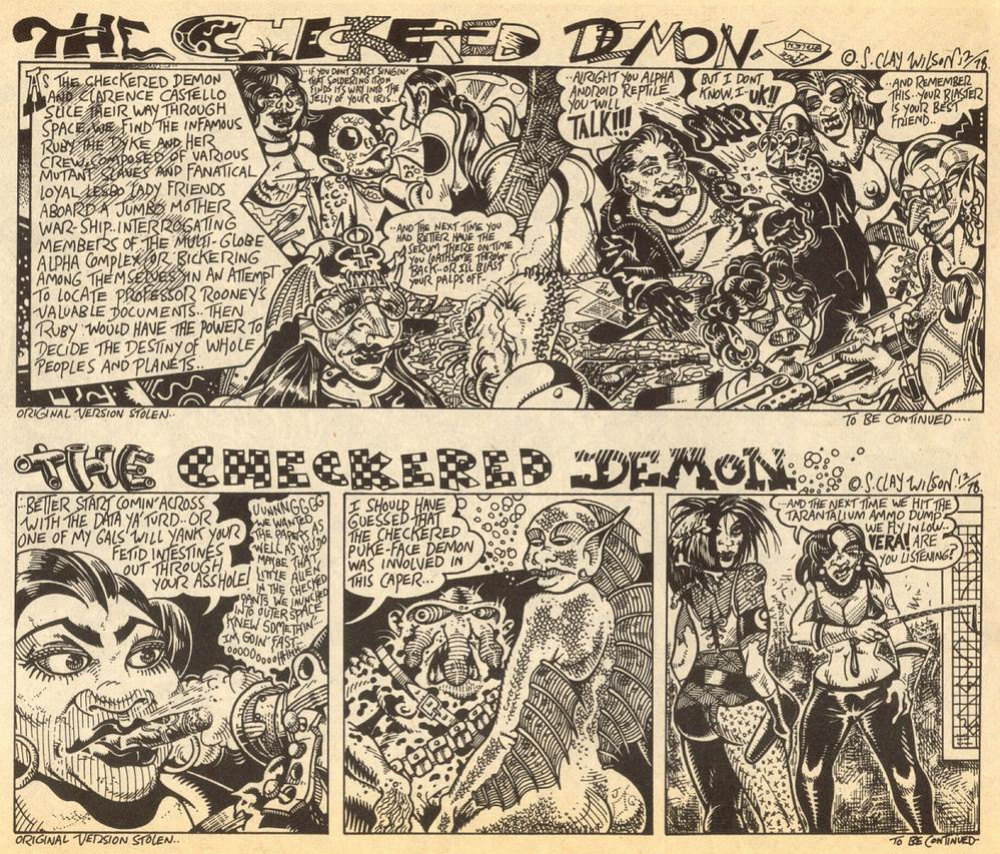 [S. Clay Wilson] The Checkered Demon #3