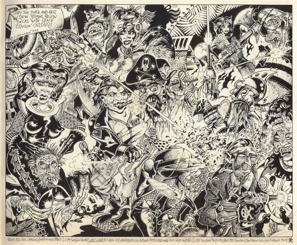 [S. Clay Wilson] The Checkered Demon #3