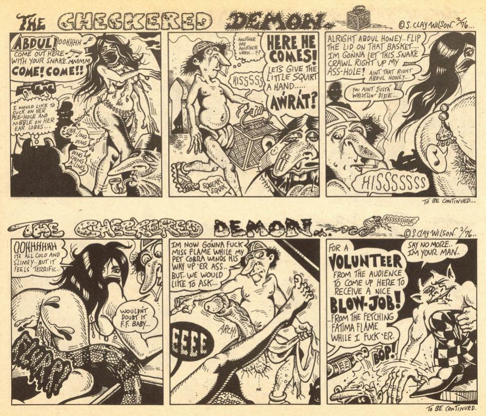 [S. Clay Wilson] The Checkered Demon #1