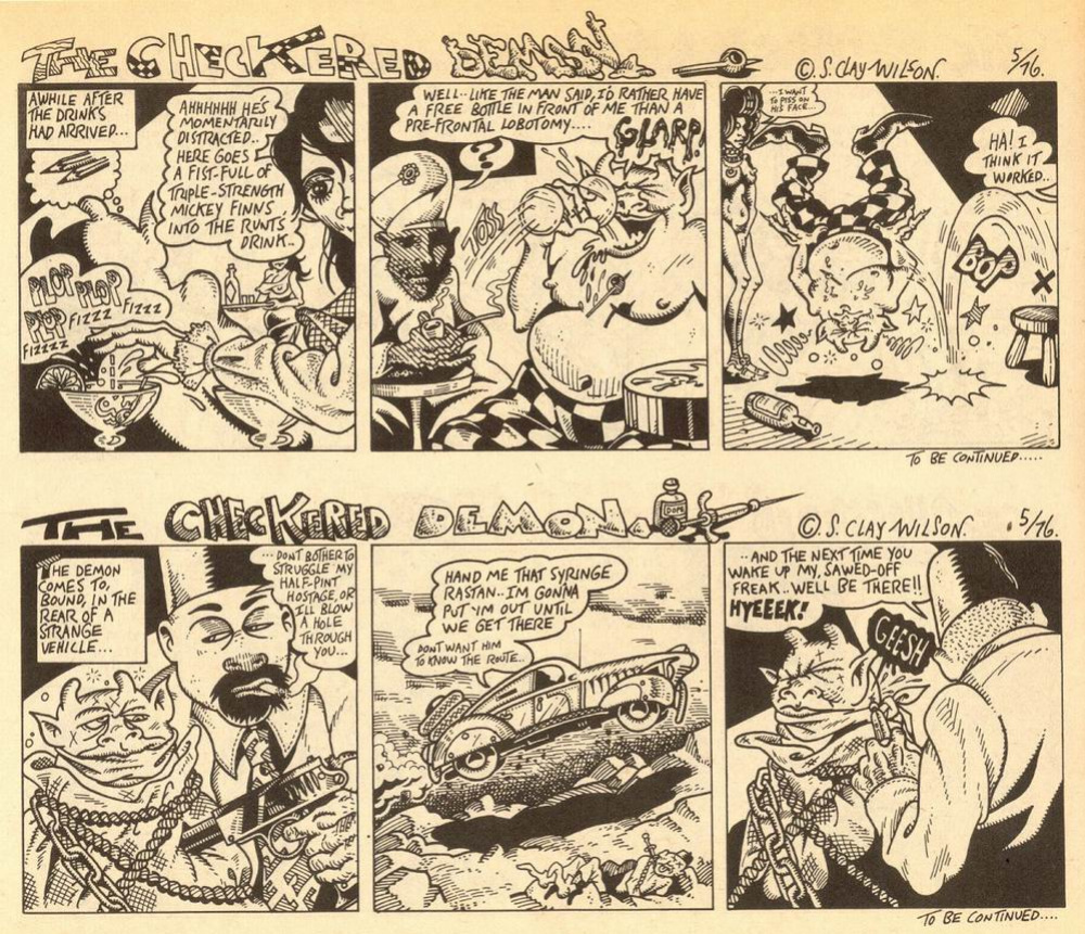 [S. Clay Wilson] The Checkered Demon #1