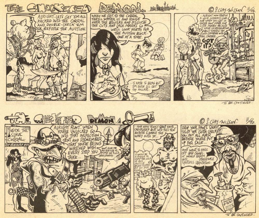 [S. Clay Wilson] The Checkered Demon #1