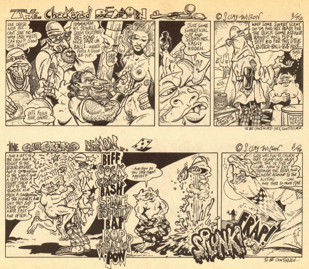 [S. Clay Wilson] The Checkered Demon #1