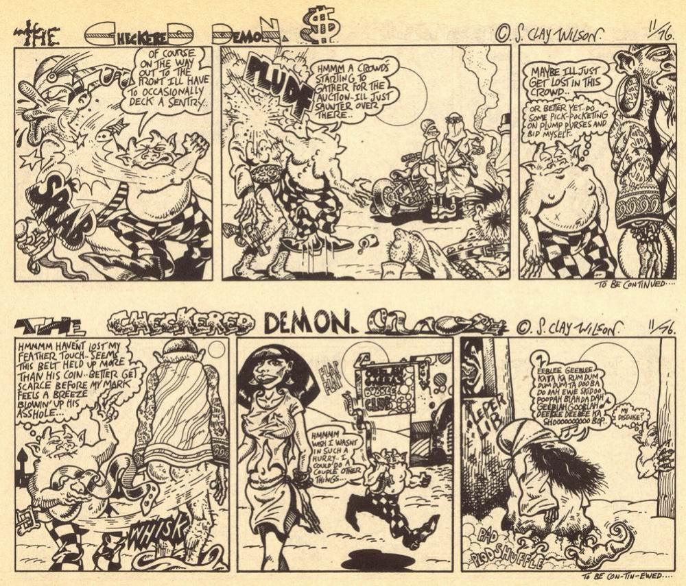 [S. Clay Wilson] The Checkered Demon #1