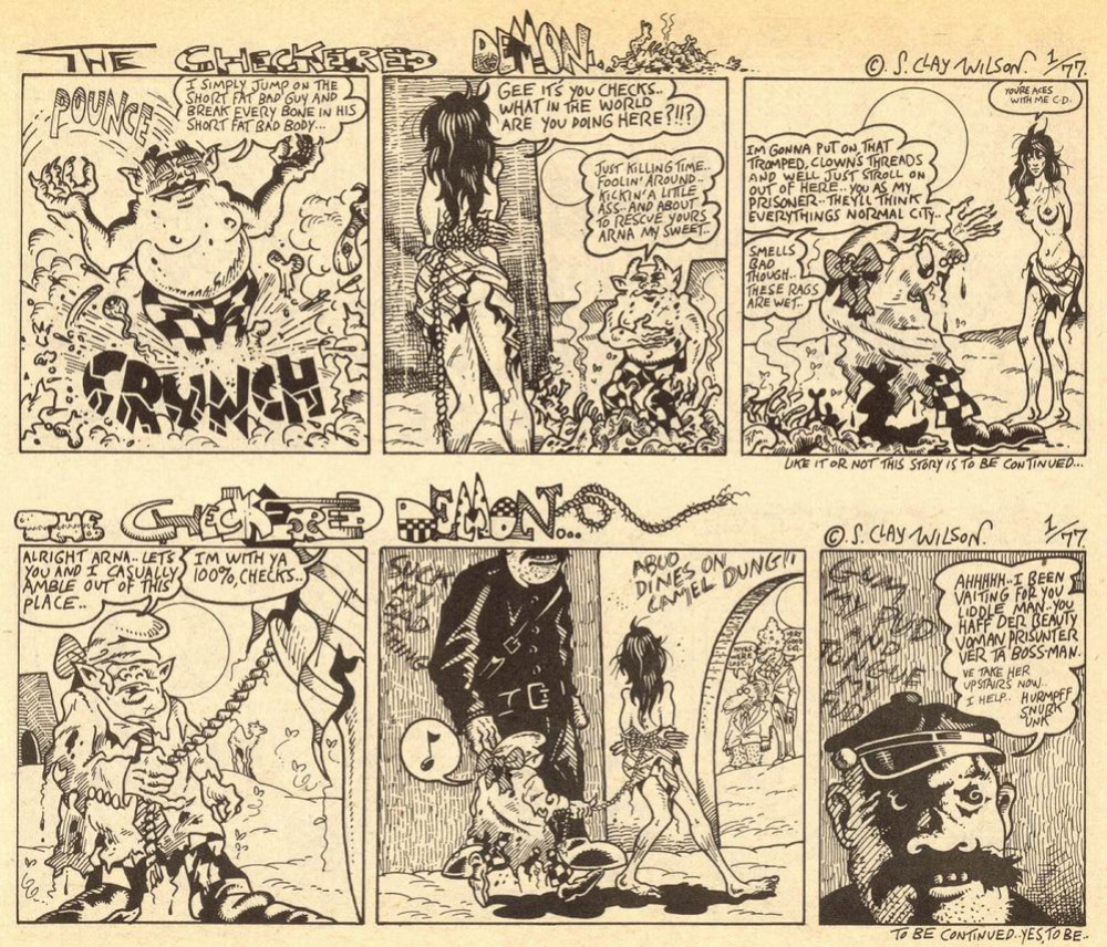[S. Clay Wilson] The Checkered Demon #1