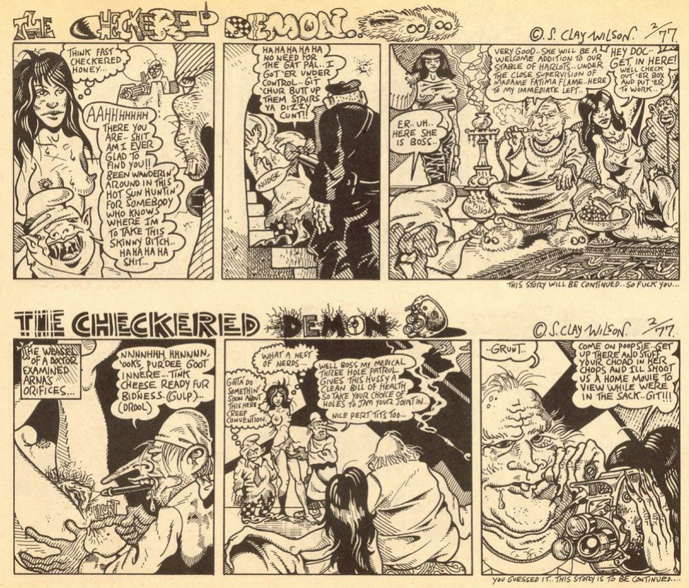 [S. Clay Wilson] The Checkered Demon #1
