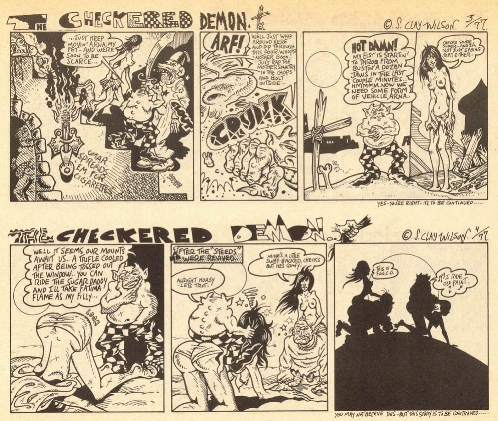 [S. Clay Wilson] The Checkered Demon #1