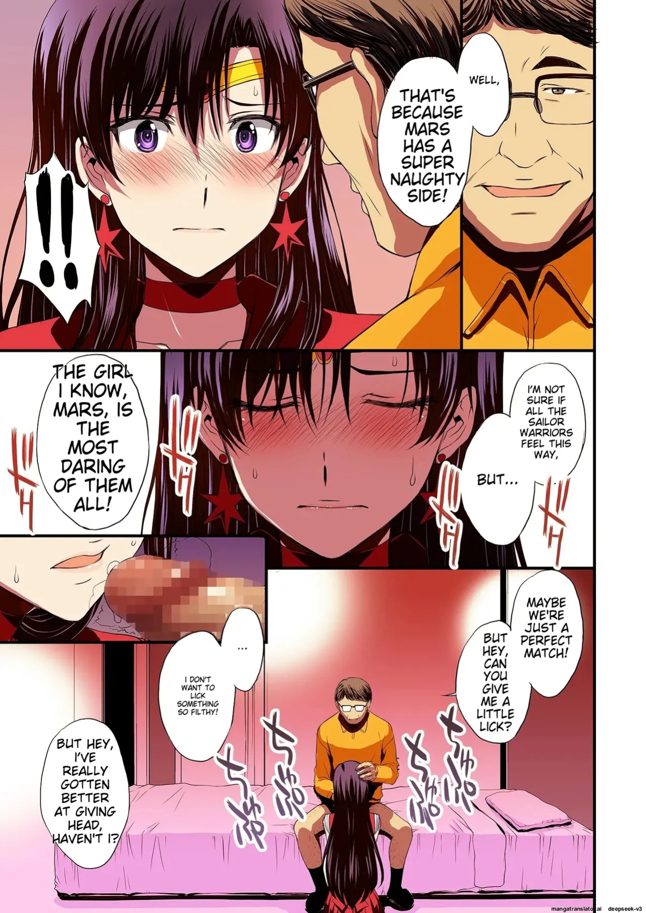 [Secret Society M (Kitahara Aki)] Mars to Haramase Koubi Full Color Soushuuhen | Mars' Impregnation (Bishoujo Senshi Sailor Moon)