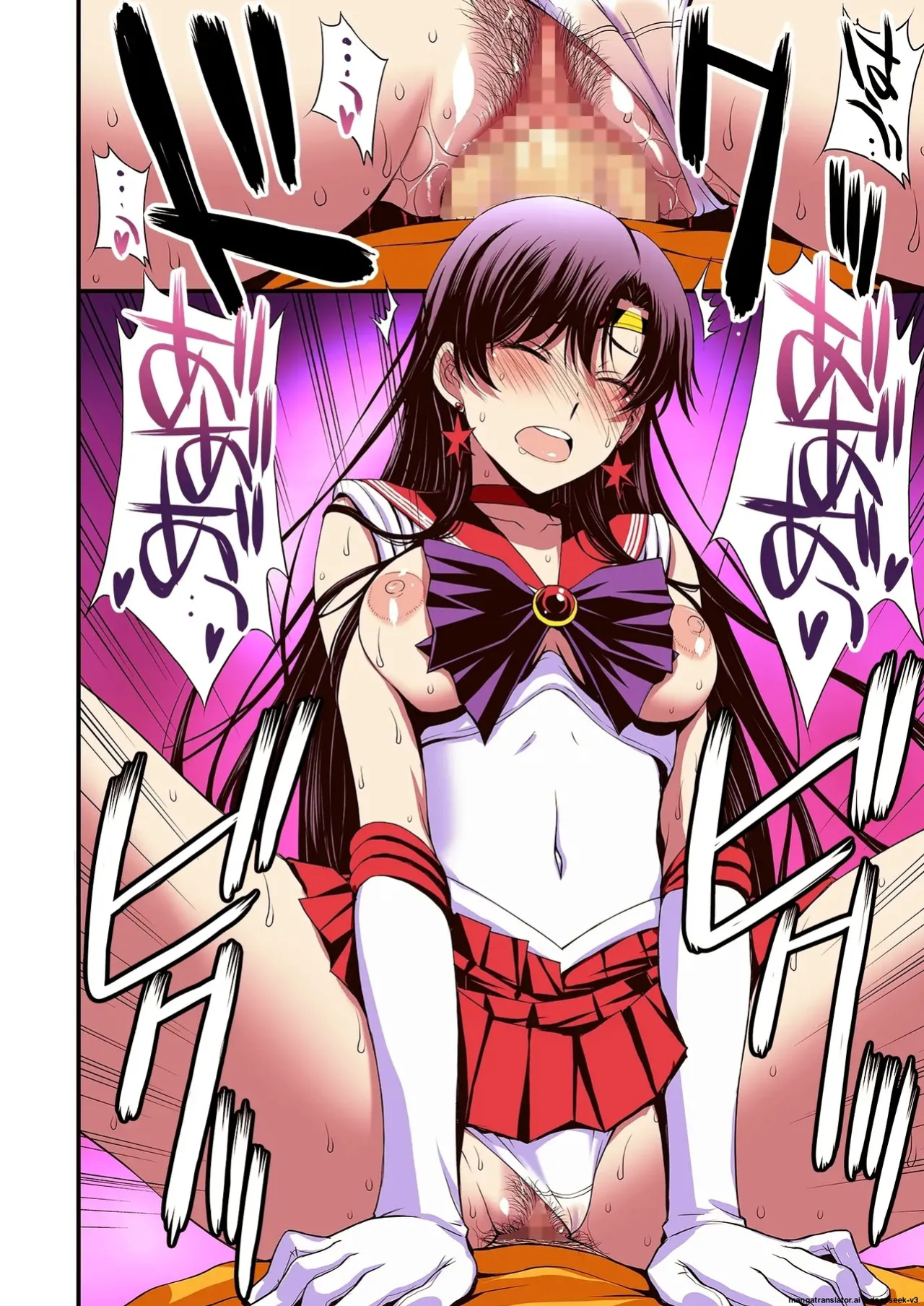 [Secret Society M (Kitahara Aki)] Mars to Haramase Koubi Full Color Soushuuhen | Mars' Impregnation (Bishoujo Senshi Sailor Moon)