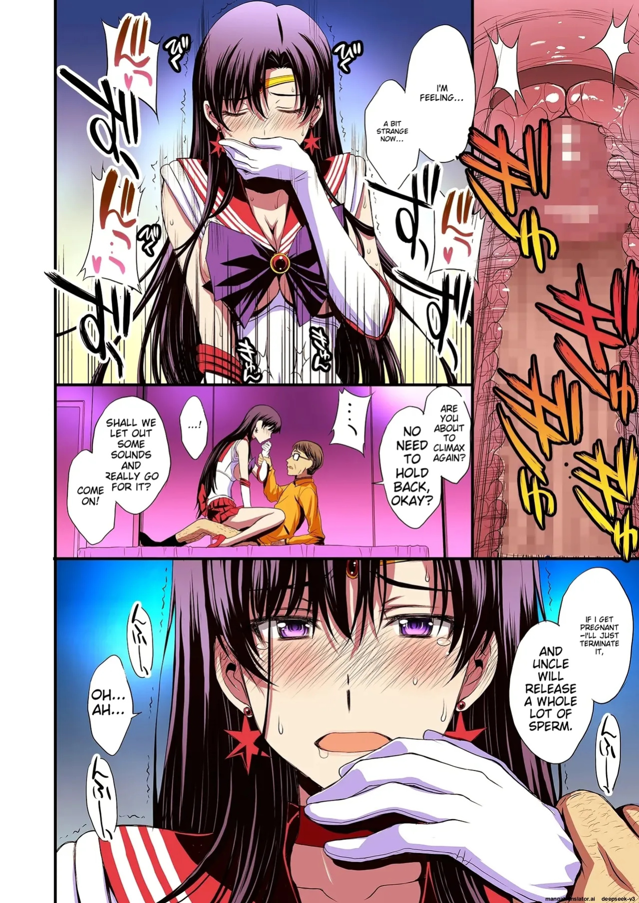 [Secret Society M (Kitahara Aki)] Mars to Haramase Koubi Full Color Soushuuhen | Mars' Impregnation (Bishoujo Senshi Sailor Moon)