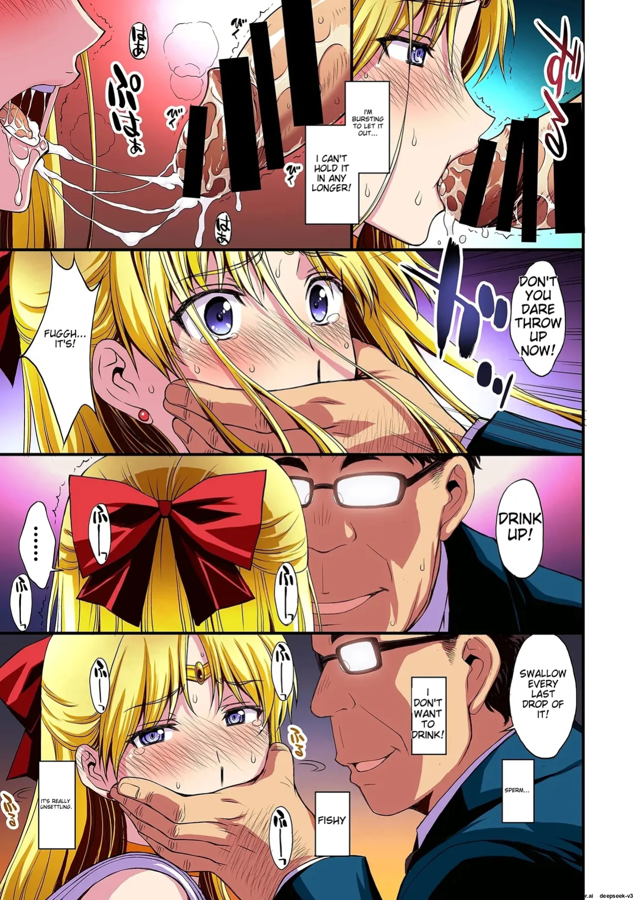 Ninshin shi chatta… dare ka「tasukete」. | I'm pregnant... someone "help" me.