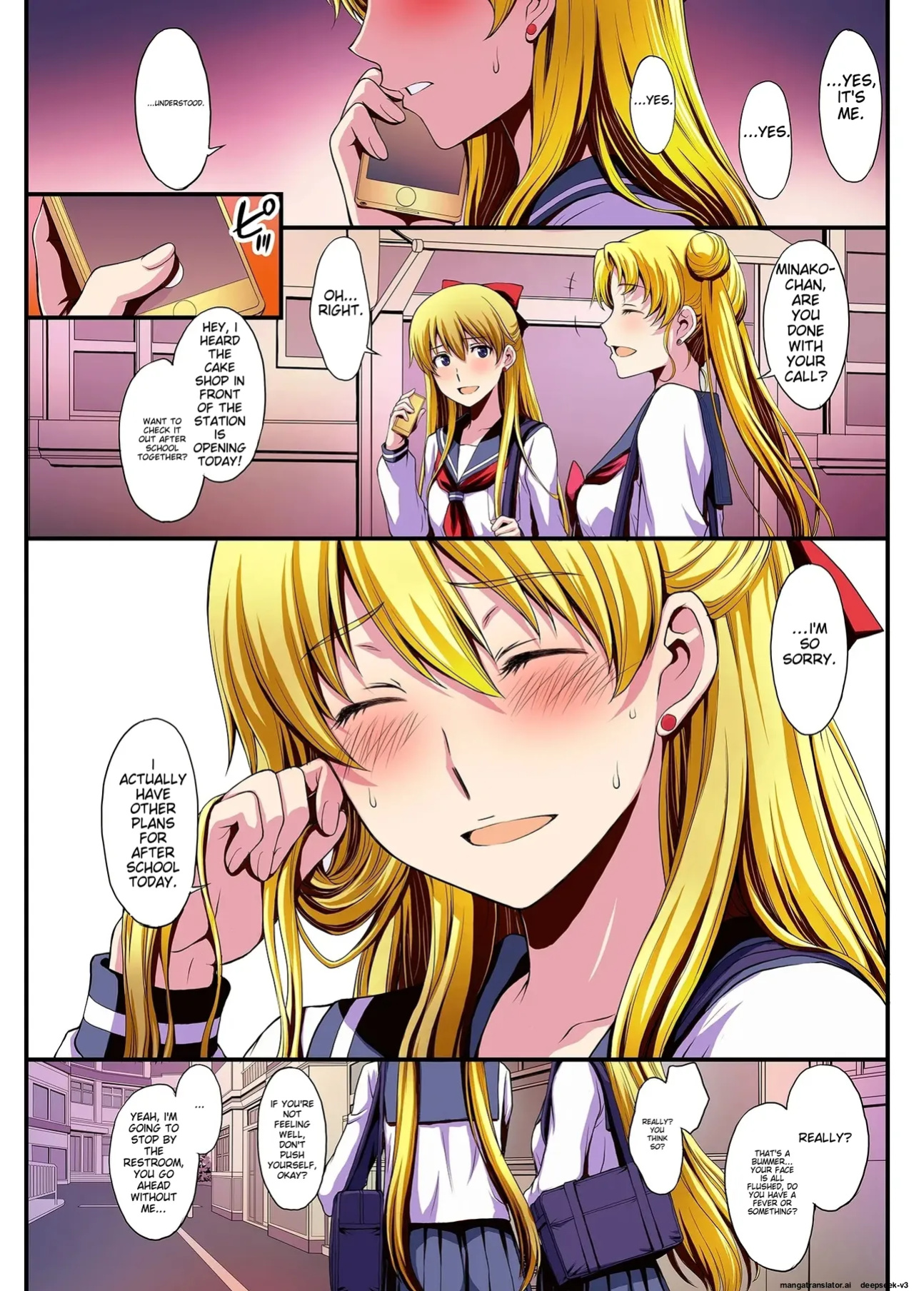 Ninshin shi chatta… dare ka「tasukete」. | I'm pregnant... someone "help" me.