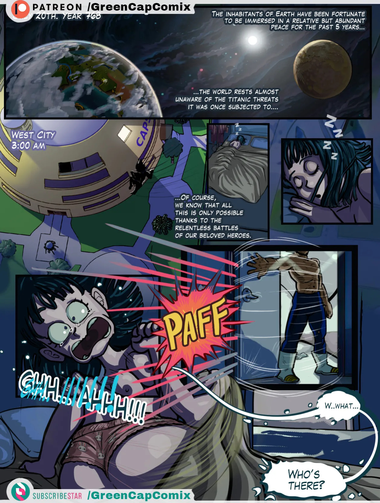 Bulma and the gift of Trunks for the Mother's day p1 [Green Cap Comix]