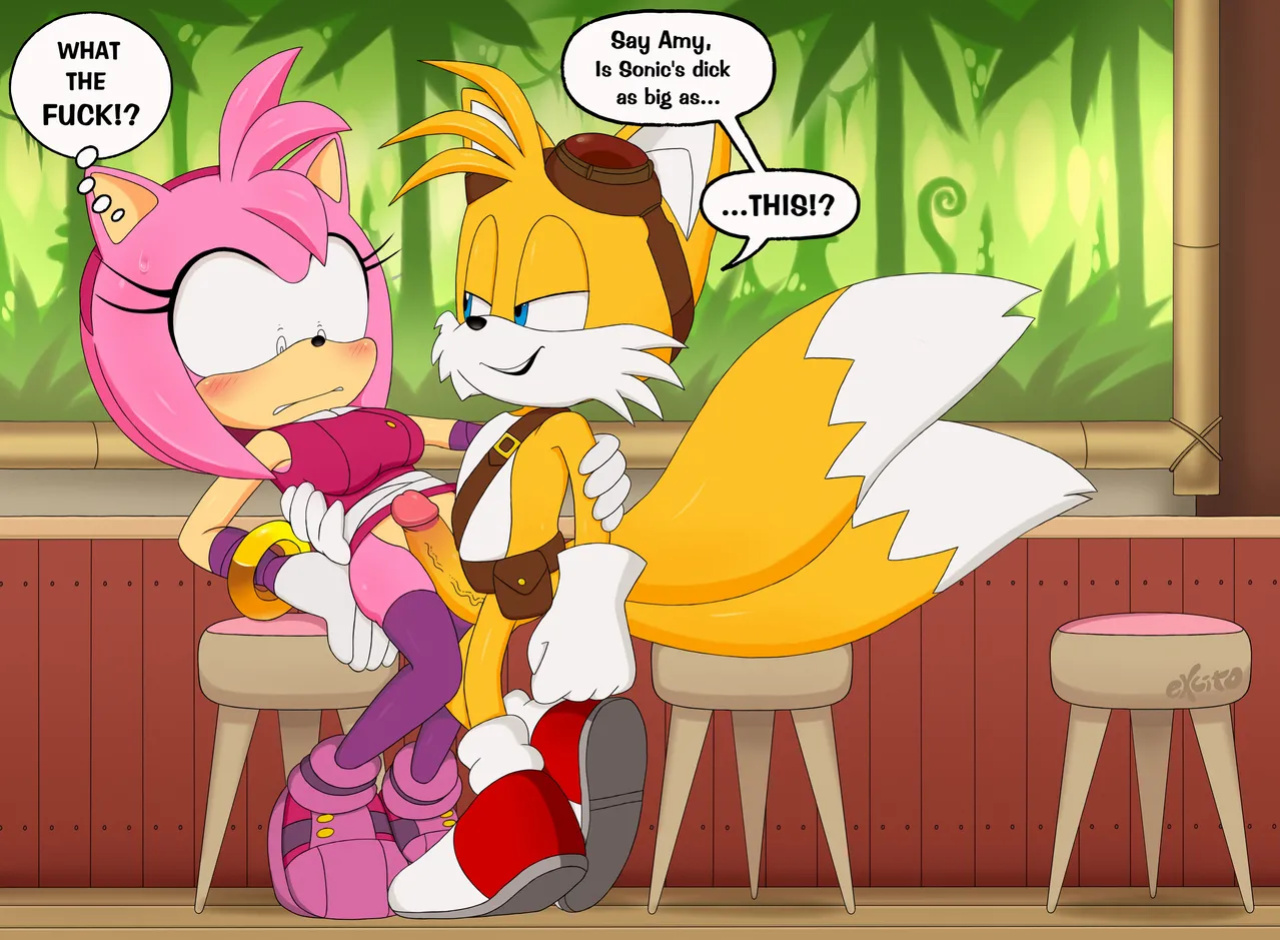 [Excito] Amy Nailed in the Kitchen (Sonic the Hedgehog)