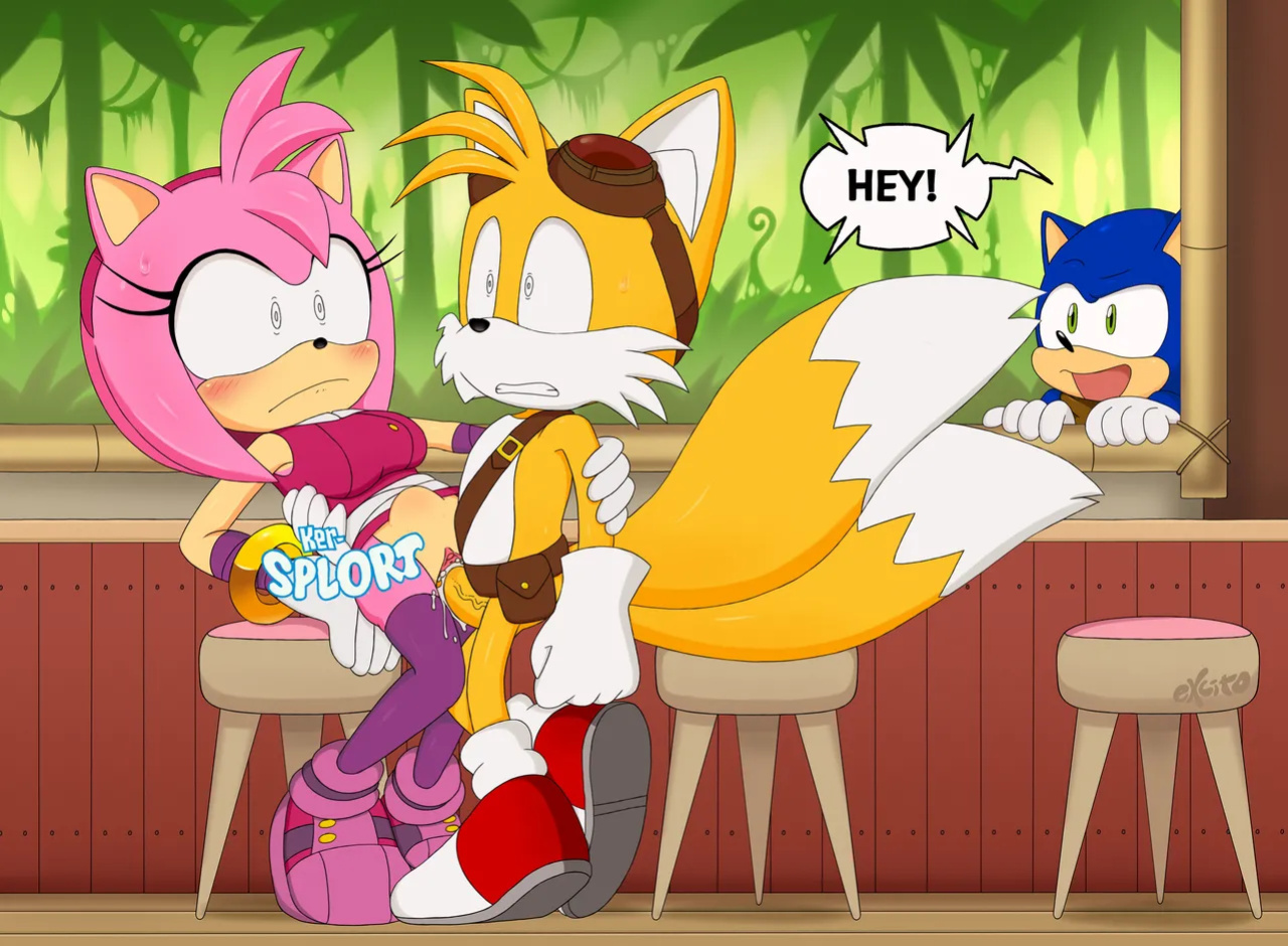 [Excito] Amy Nailed in the Kitchen (Sonic the Hedgehog)