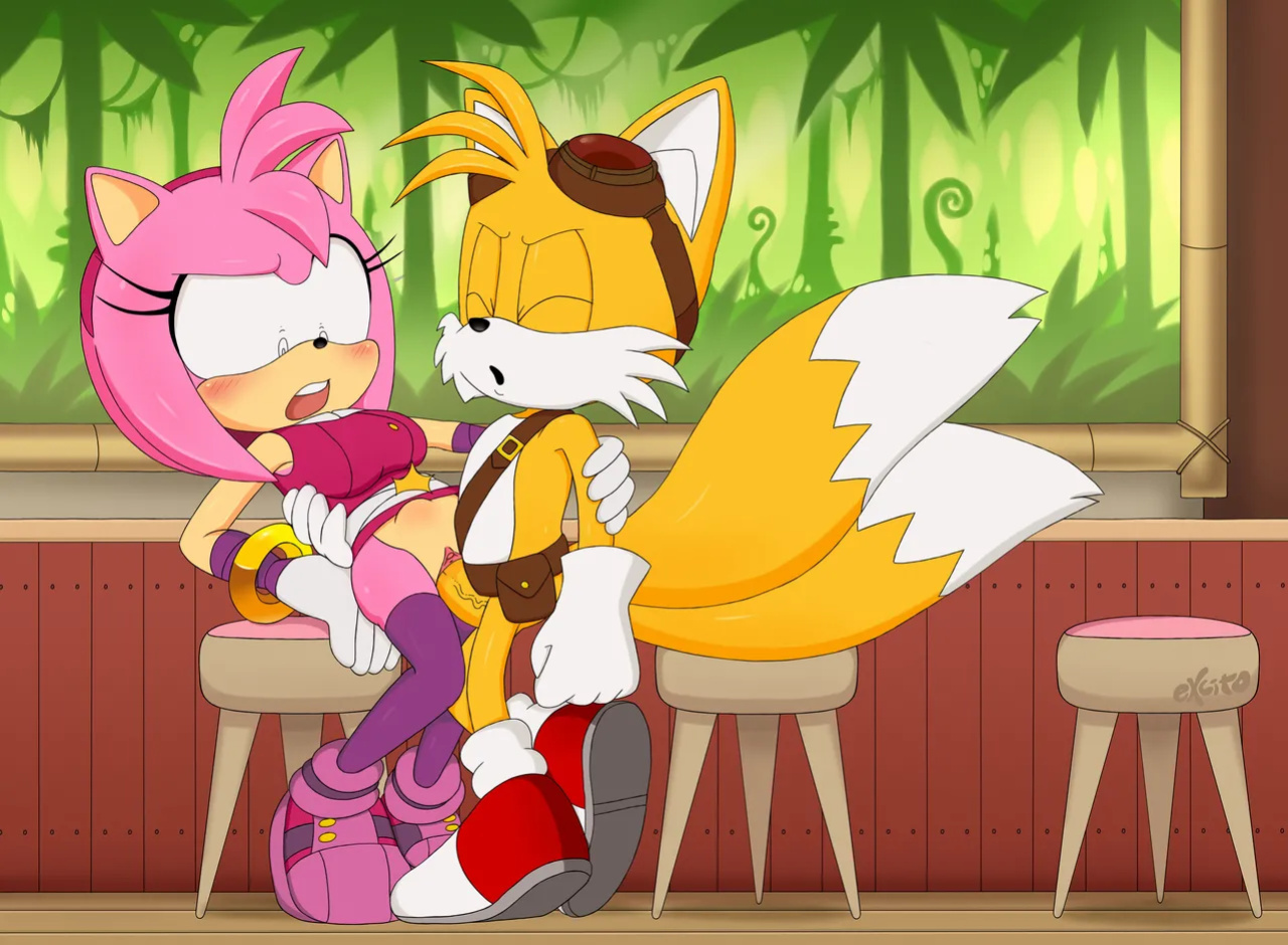 [Excito] Amy Nailed in the Kitchen (Sonic the Hedgehog)