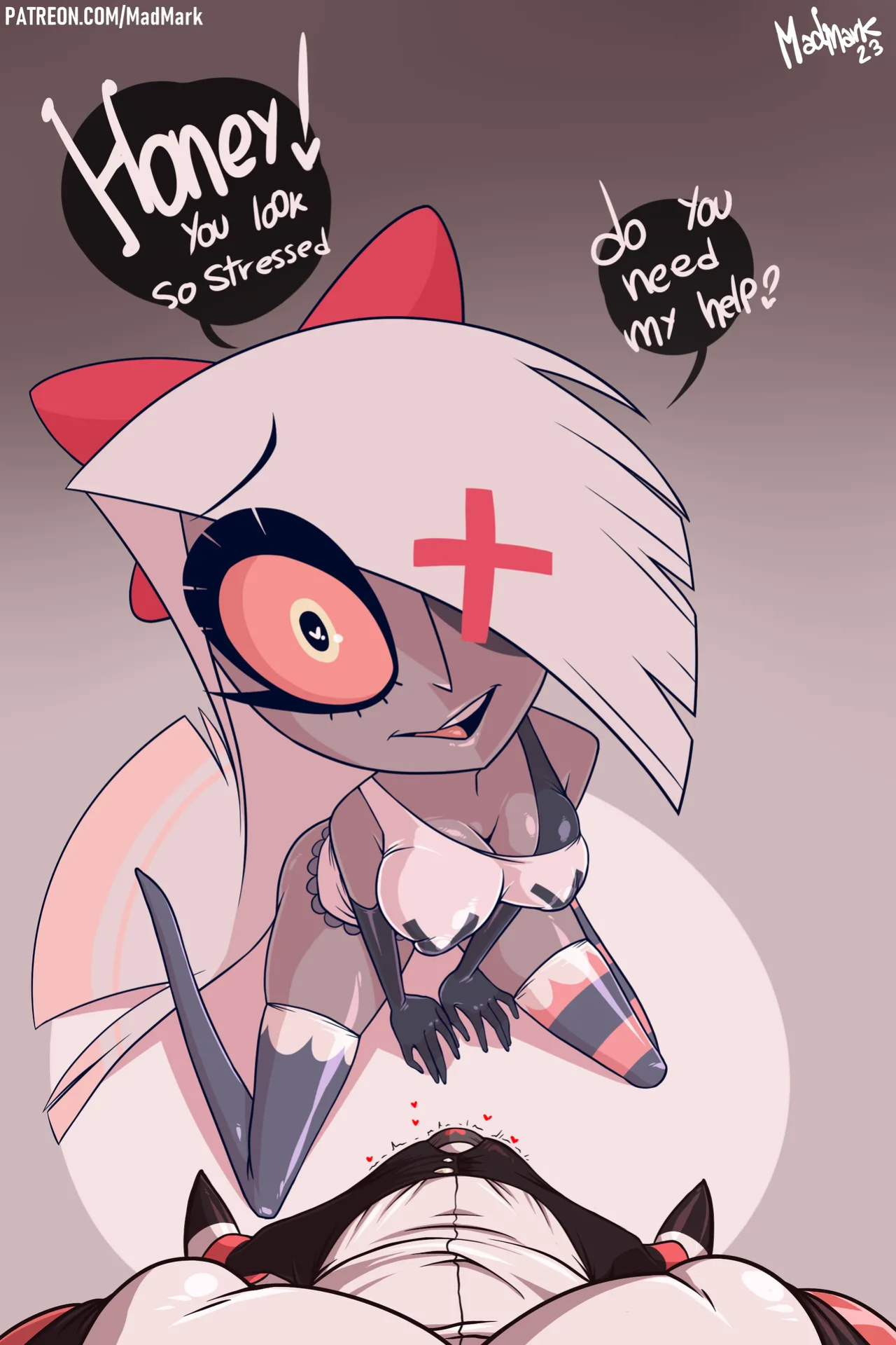 [MadMark] Vaggie and Charlie (Hazbin Hotel)