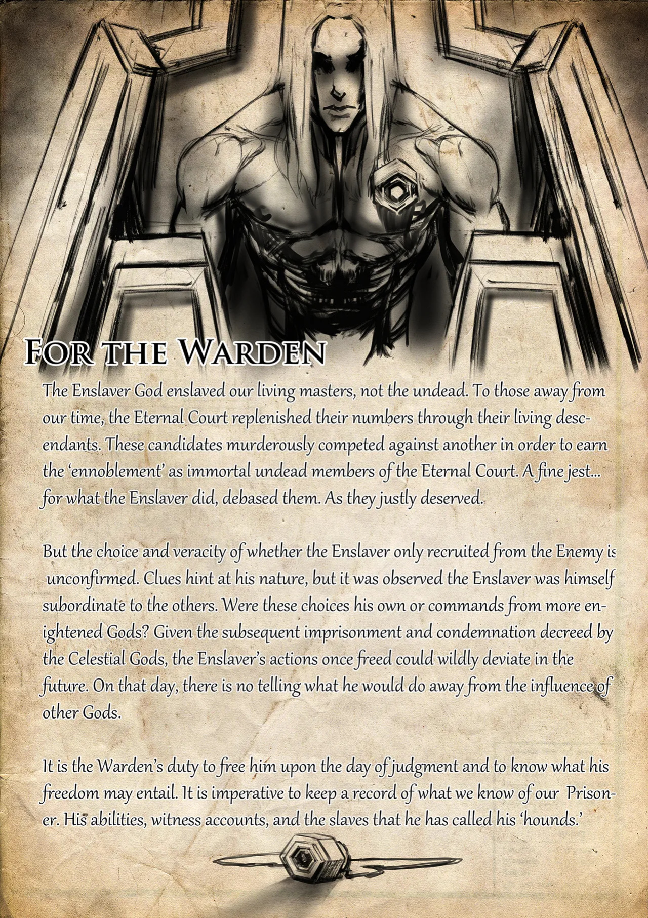 [Groz] Warden Lore and Concepts