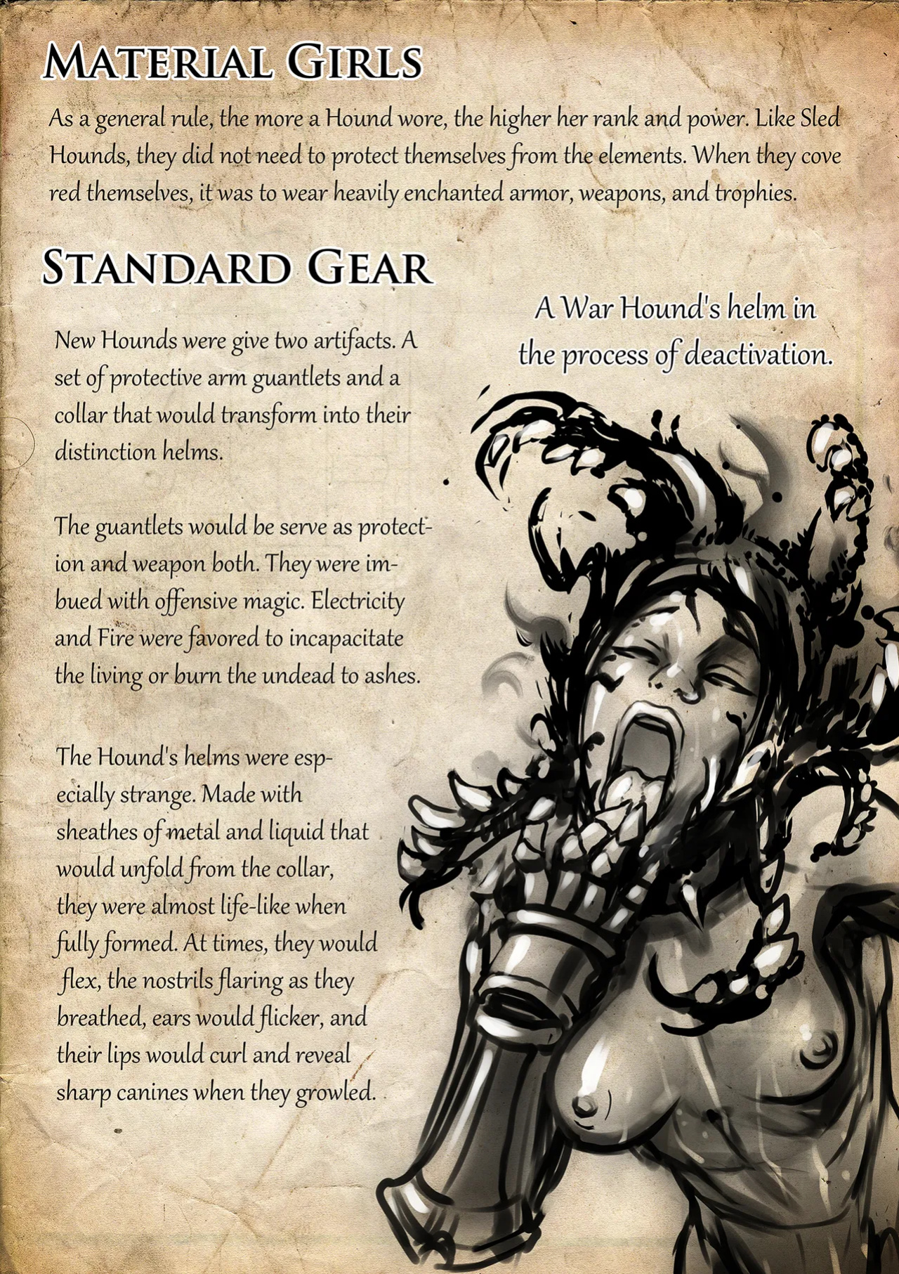 [Groz] Warden Lore and Concepts