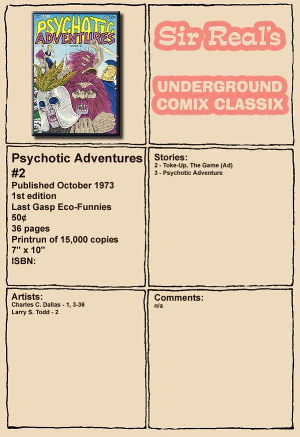 [Charles Dallas] Psychotic Adventures #2