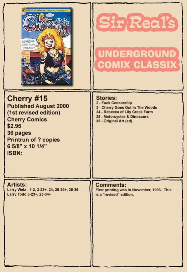 [Larry Welz] Cherry Pop Tart 15