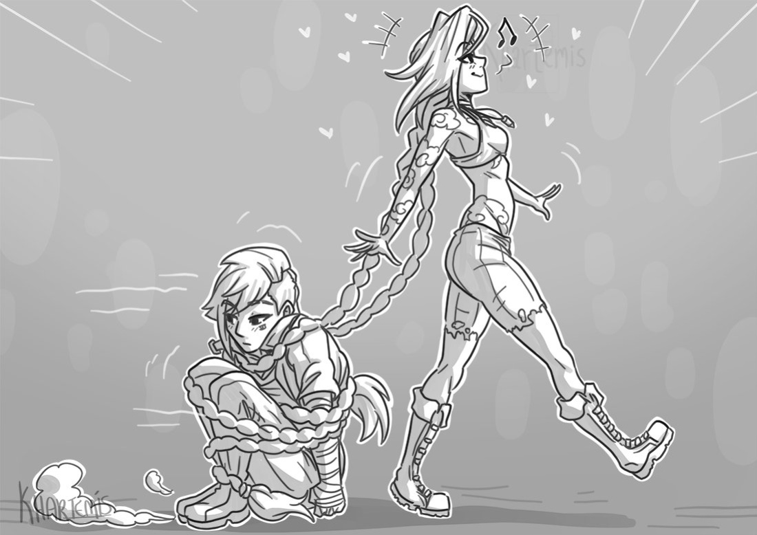 [Khartemis] Sisters: Jinx & Vi (League of Legends)