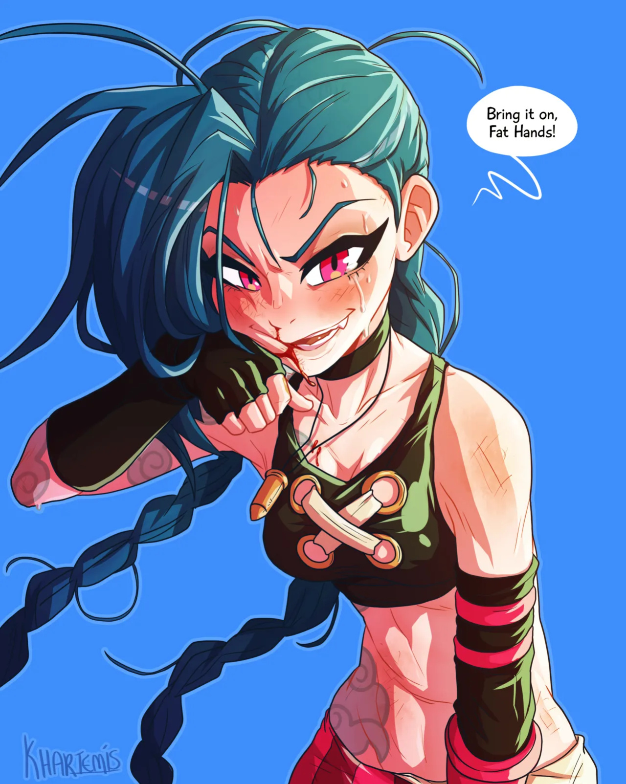 [Khartemis] Sisters: Jinx & Vi (League of Legends)