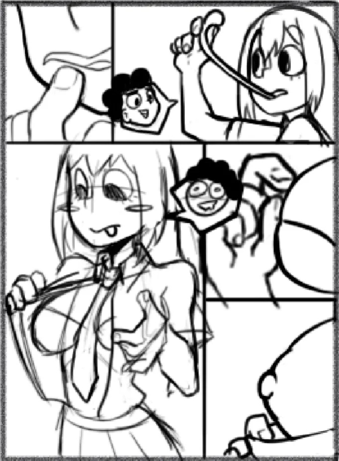 [TSFSingularity (Tobias Wheller)] Mineta's Lucky Break! (Boku no Hero Academia)