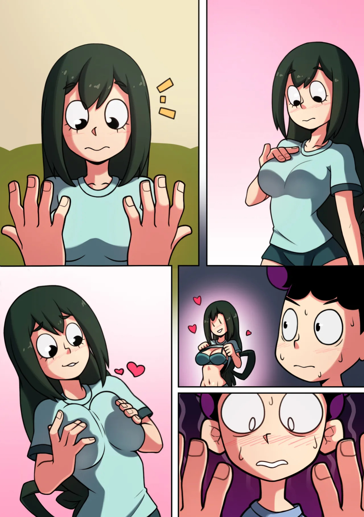 [TSFSingularity (Tobias Wheller)] Mineta's Lucky Break! (Boku no Hero Academia)