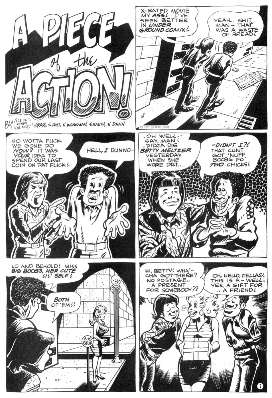 [Richard "Grass" Green] Good Jive Comix #1