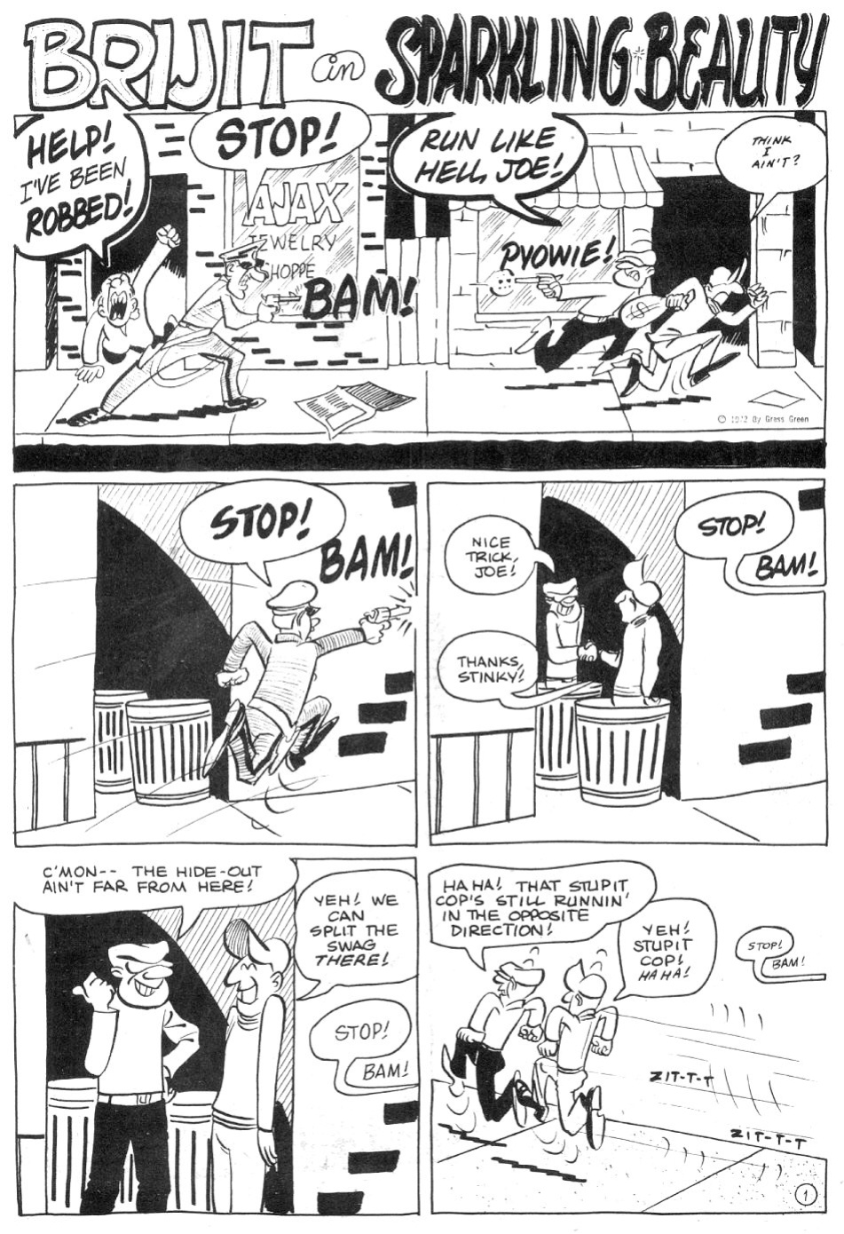 [Richard "Grass" Green] Good Jive Comix #1