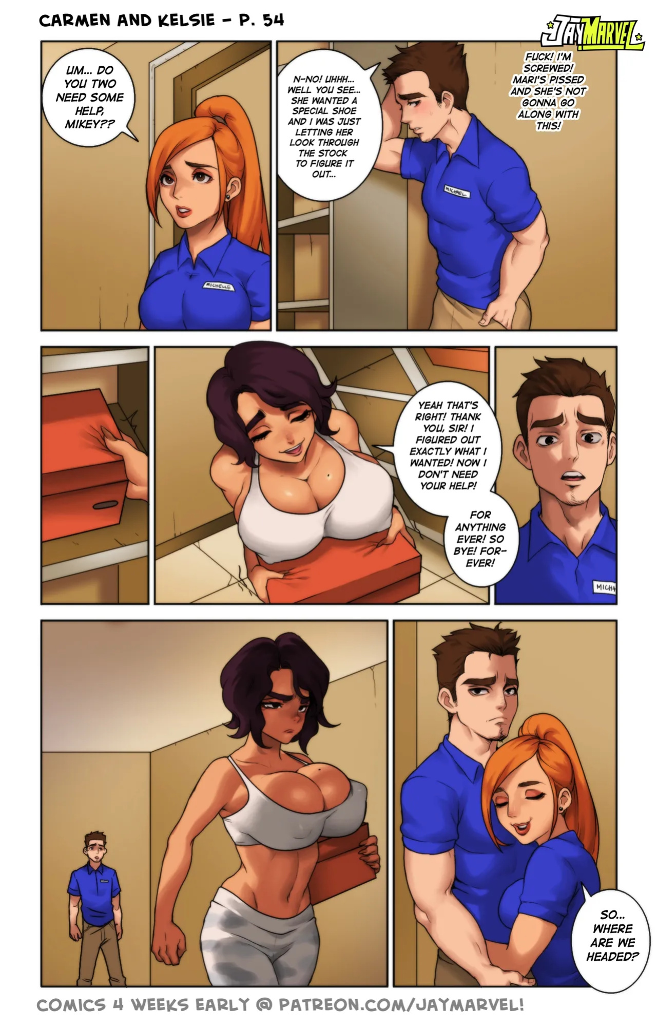 [Jay-Marvel] Carmen & Kelsie with Extras