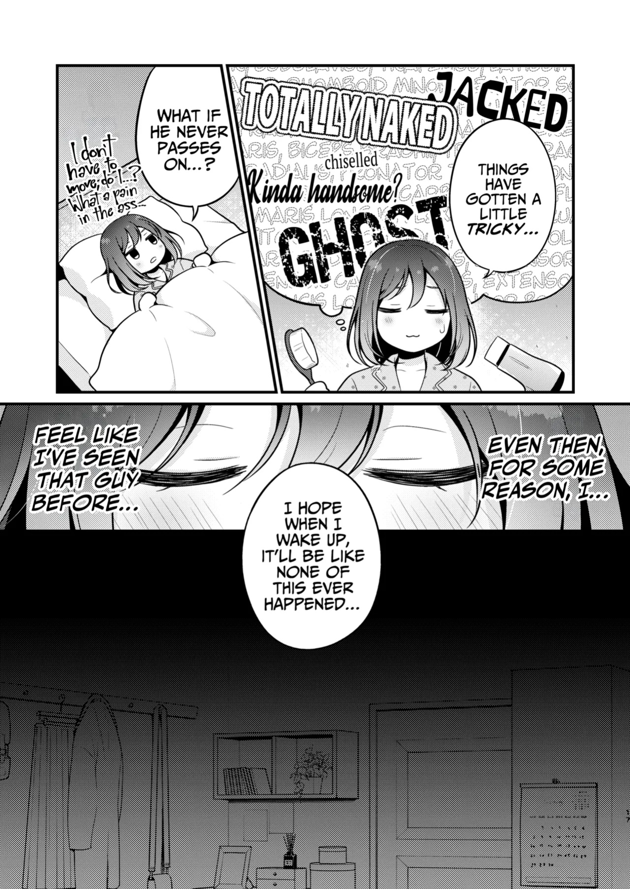 [MorodashiRingo] Gori Macho Yuurei ni Maiban Kakareteimasu! [A Cool Person]