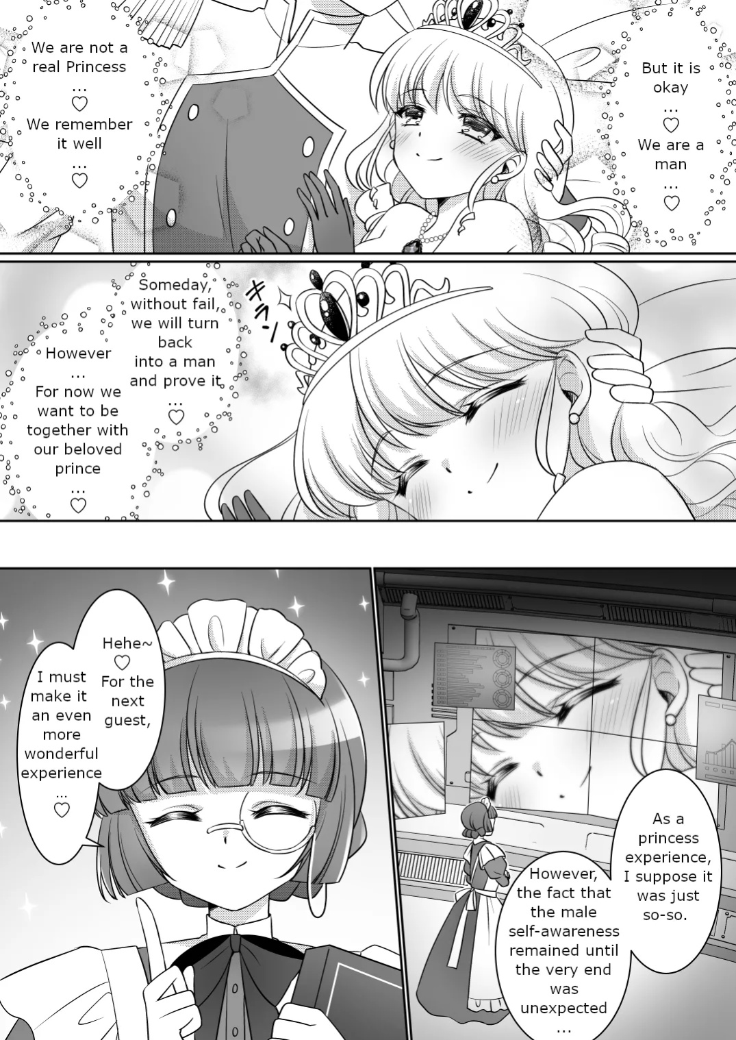 [Amuai Okashi Seisakusho (Kagura Kurumi)] Zettai ni Ohime-sama ni Nanka Narimasen wa! ~Ohime-sama Taiken de Ohime-sama ni Sareta Ore~ | I will never become a princess! ~I was made into a princess through the princess experience~