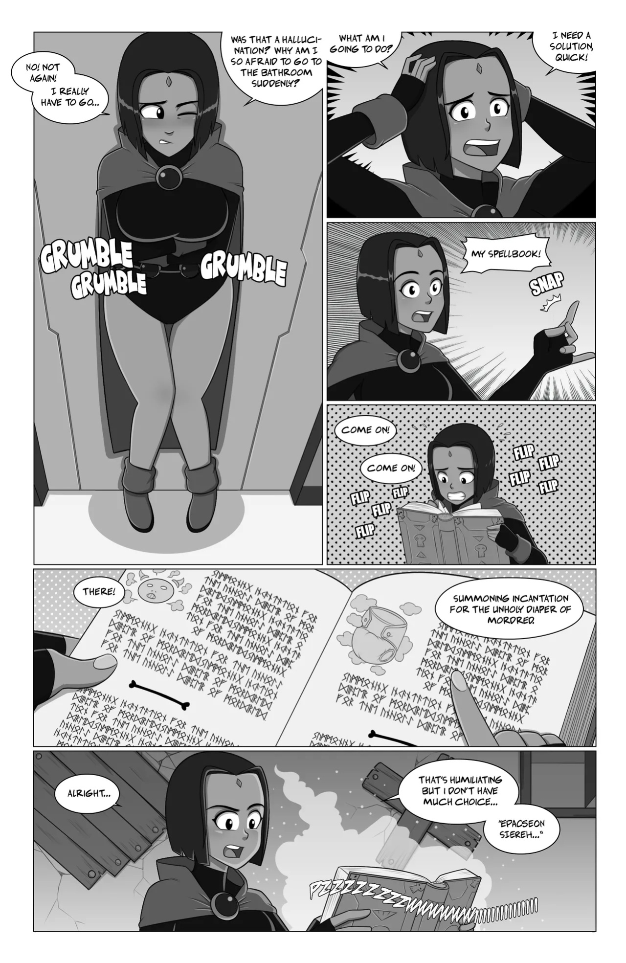 [PieceofSoap] A Teen Titan's Toilet Troubles