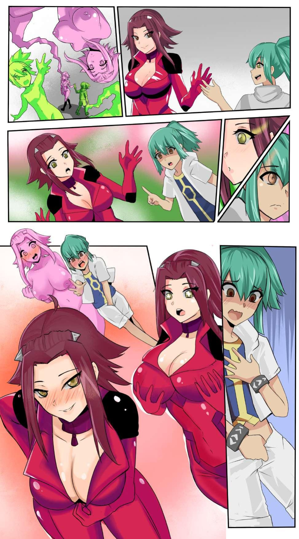 [TSFSingularity (Burning Moon Works)] Aka Leo ???? (Yu-Gi-Oh! 5D's!)