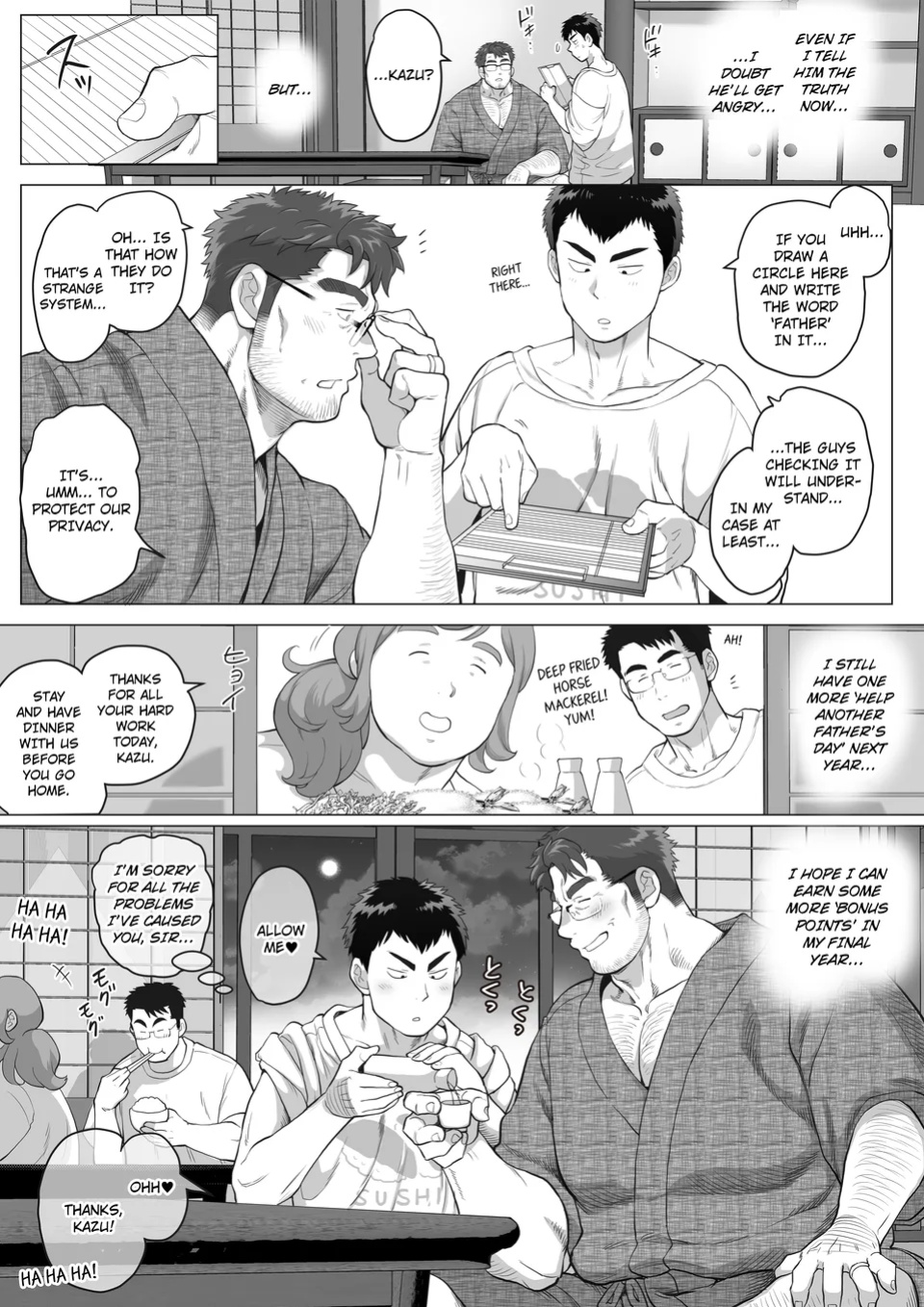 [Ochaocha Honpo (Chabashira Tatsukichi)] Help Another Father’s Day Chapter 1