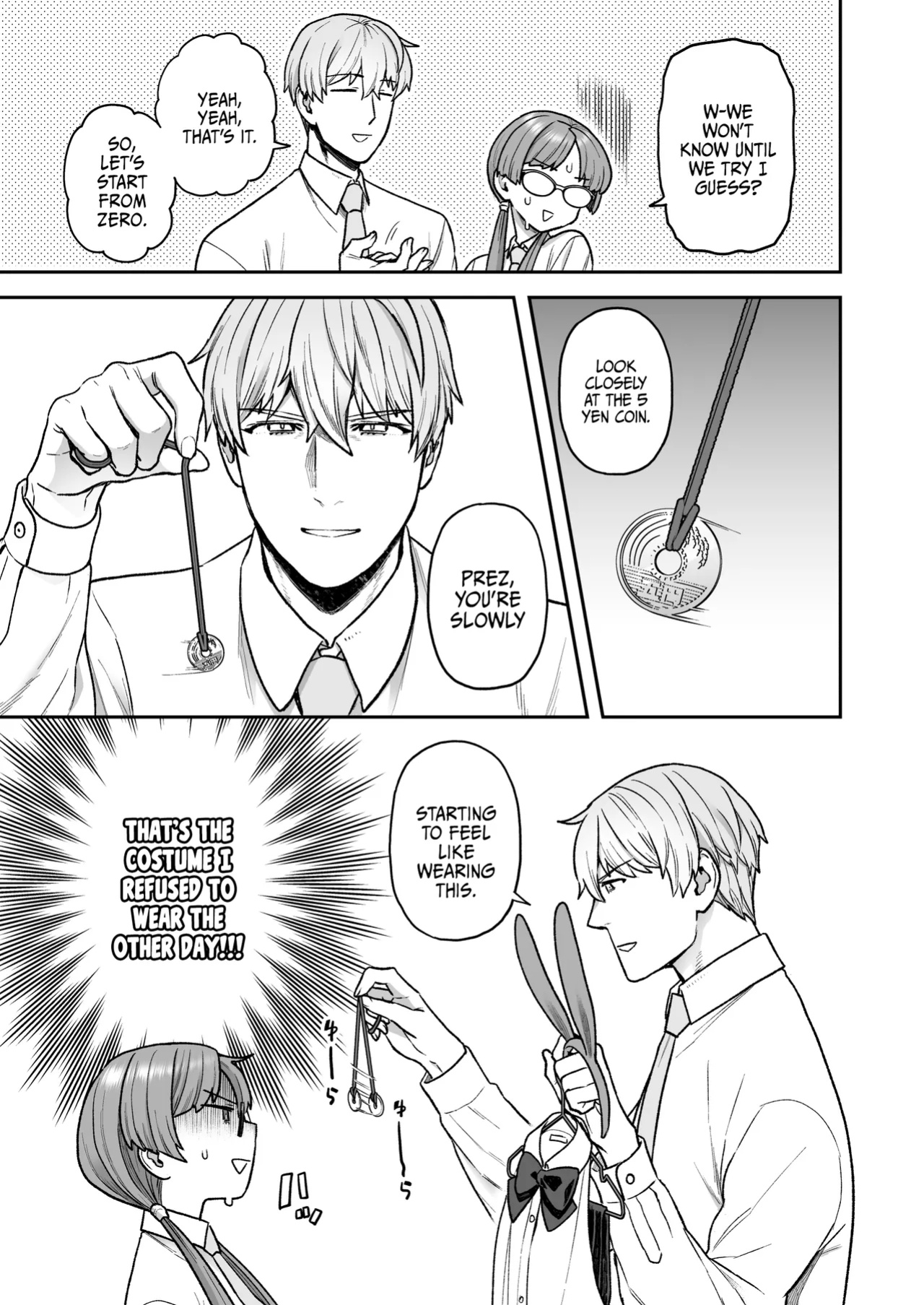 [Sayonara Hornet (Yoshiragi)] Iinchou to Mitsuda-kun no Ouchi de Bunny - Otonashi Kotoha and Mitsuda Makoto Vol. 4 | The Prez and Mitsuda-kun Doing Bunny Play At Home - Otonashi Kotoha and Mitsuda Makoto Vol. 4