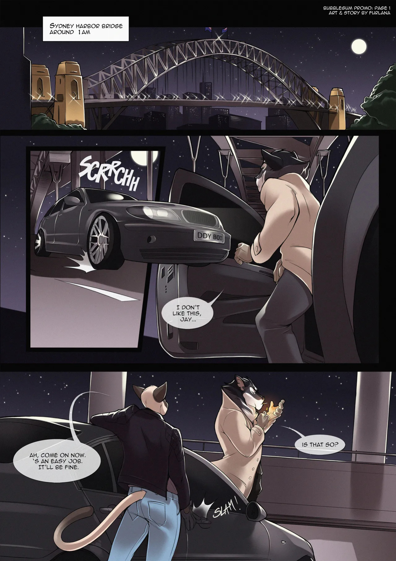 [Furlana] Bubblegum: Chapter 0 - Intro - The Bridge