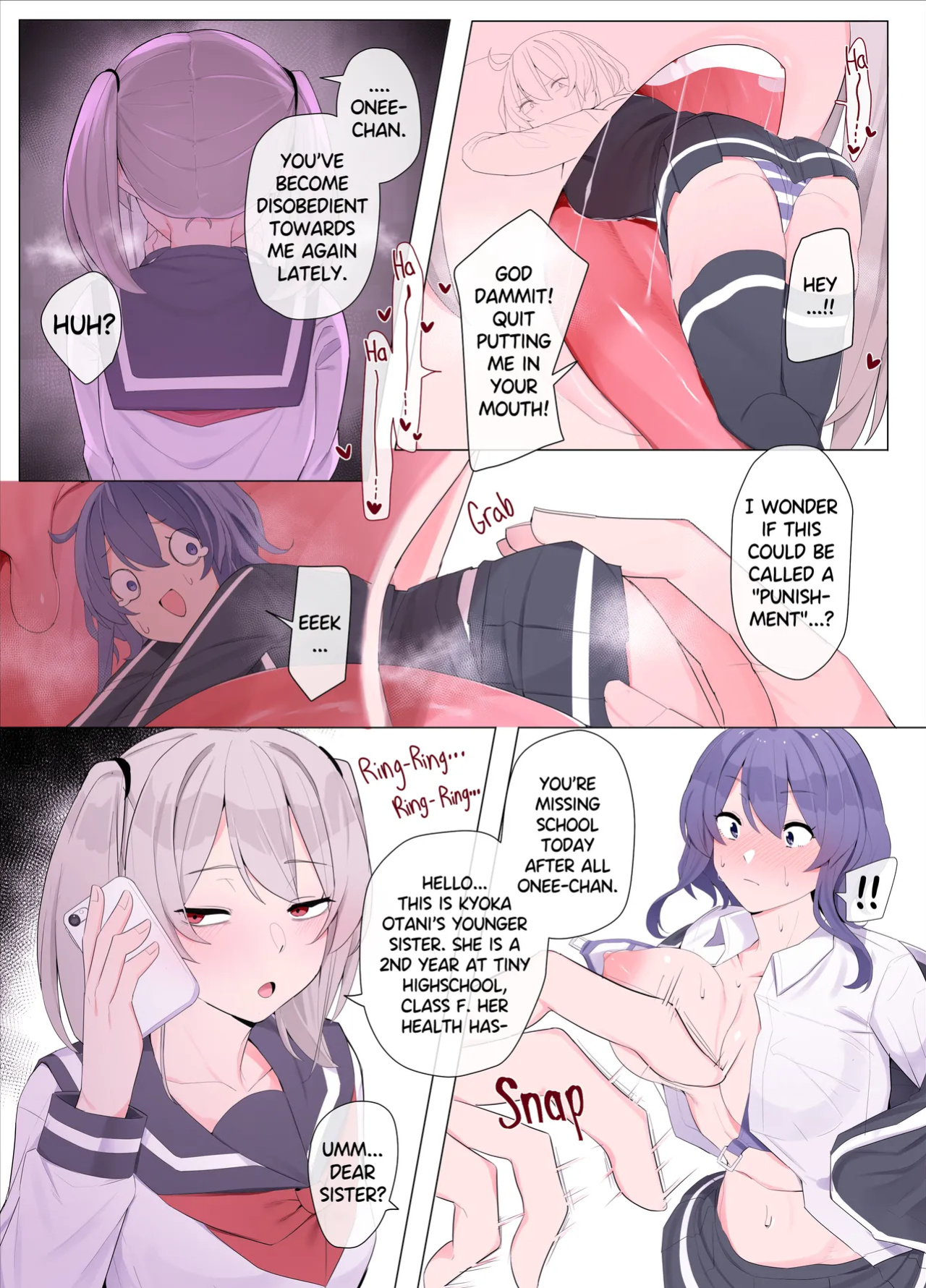 [Odoru London] Imouto ni Shihai Sareru Ane | Decadent
