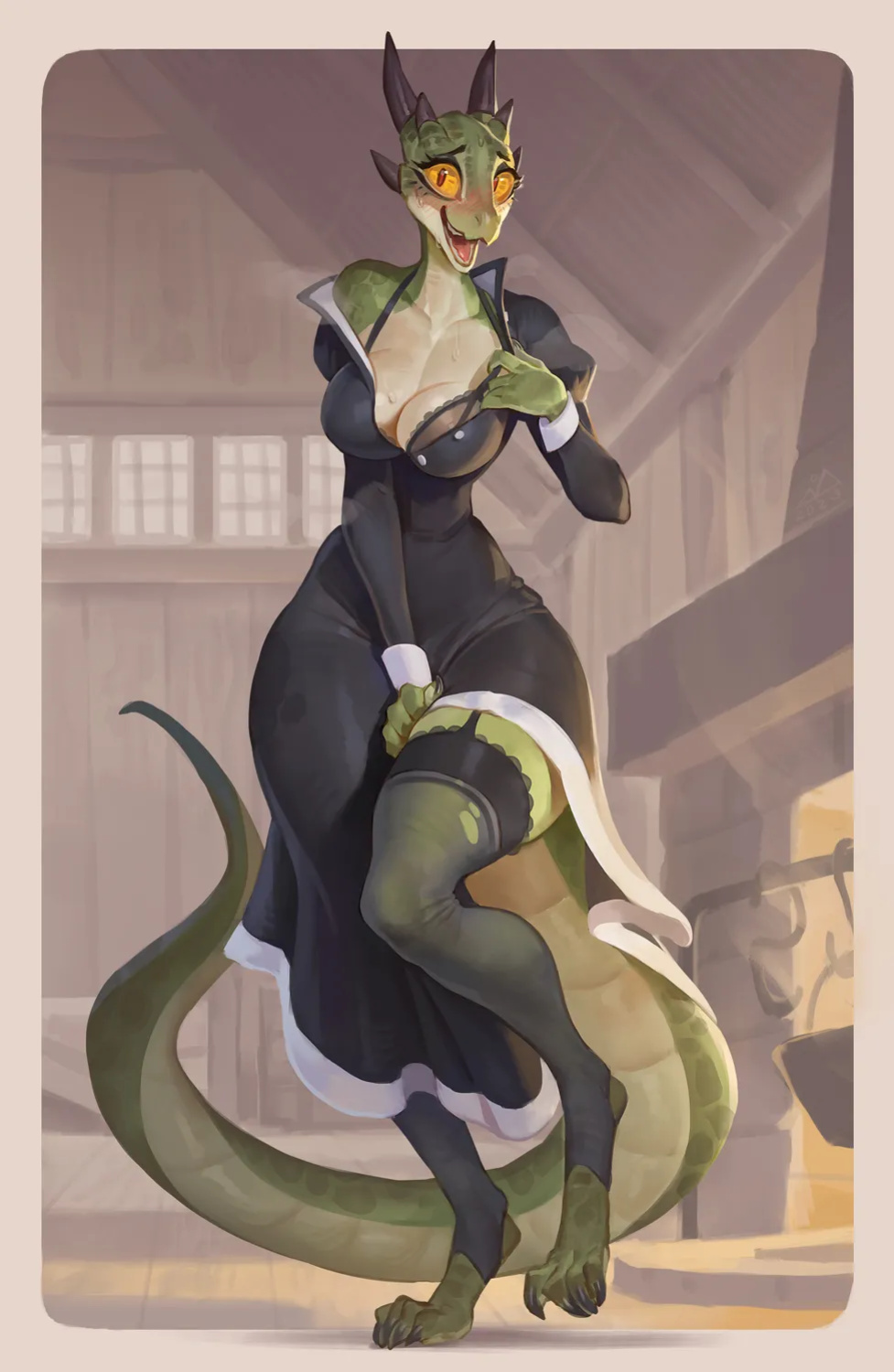 [Bonifasko] Lusty Argonian Maid (The Elder Scrolls)