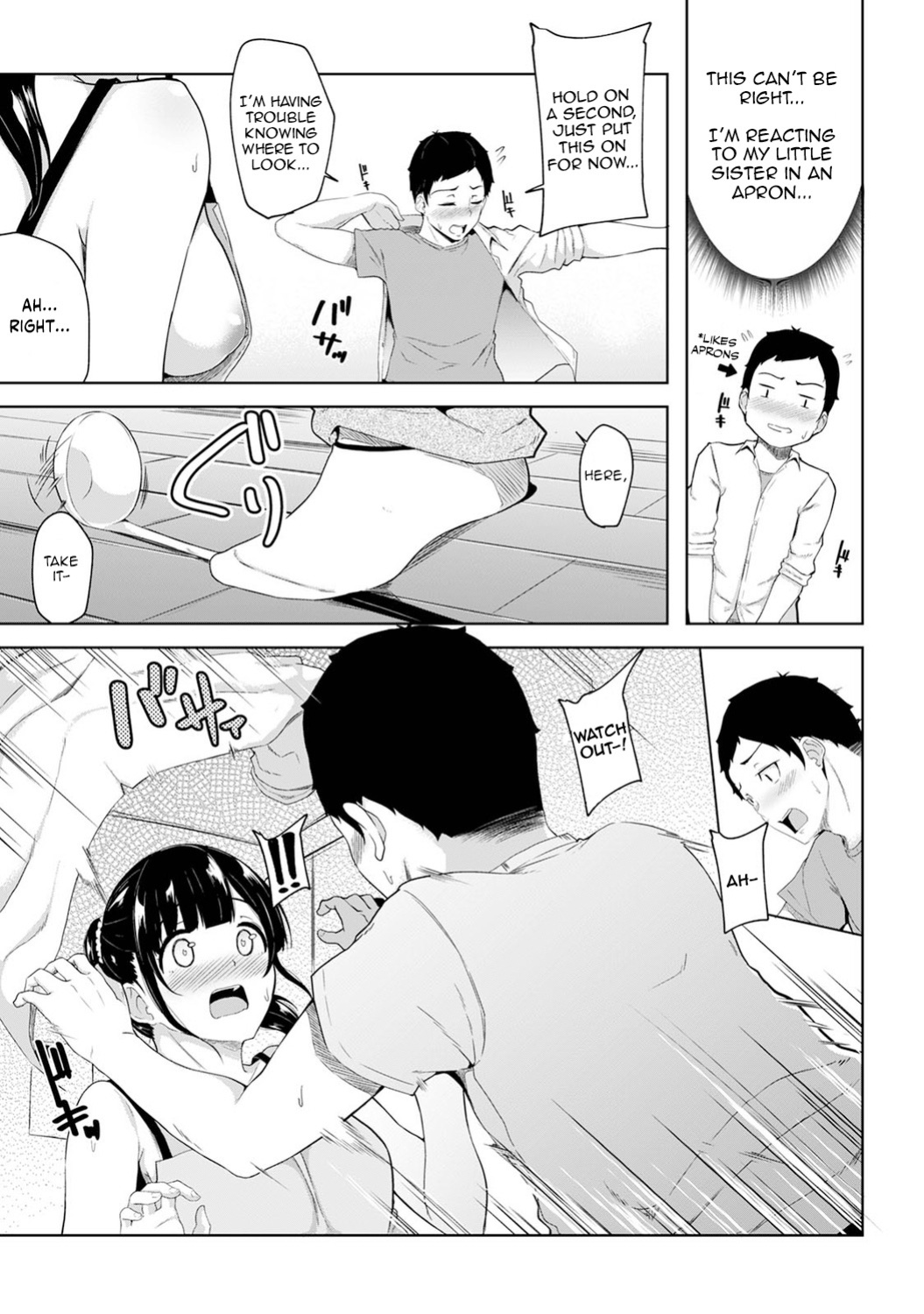[Yuna] Asa Okitara Imouto ga Hadaka Apron Sugata datta node Hamete Mita | I Woke Up to my Naked Apron Sister and Tried Fucking Her Ch. 1-16 [1 2 Translations]