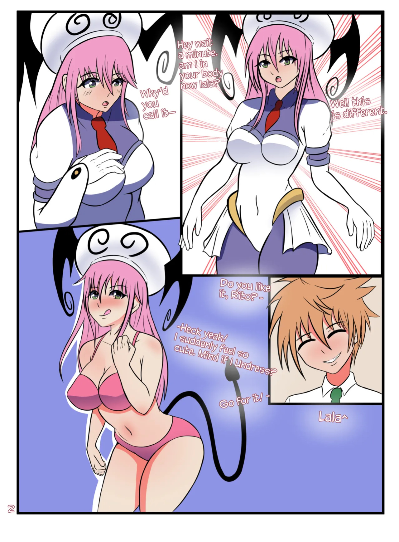 [TSFSingularity (Katsunei)] Lala's New Gadget! (To Love-Ru)