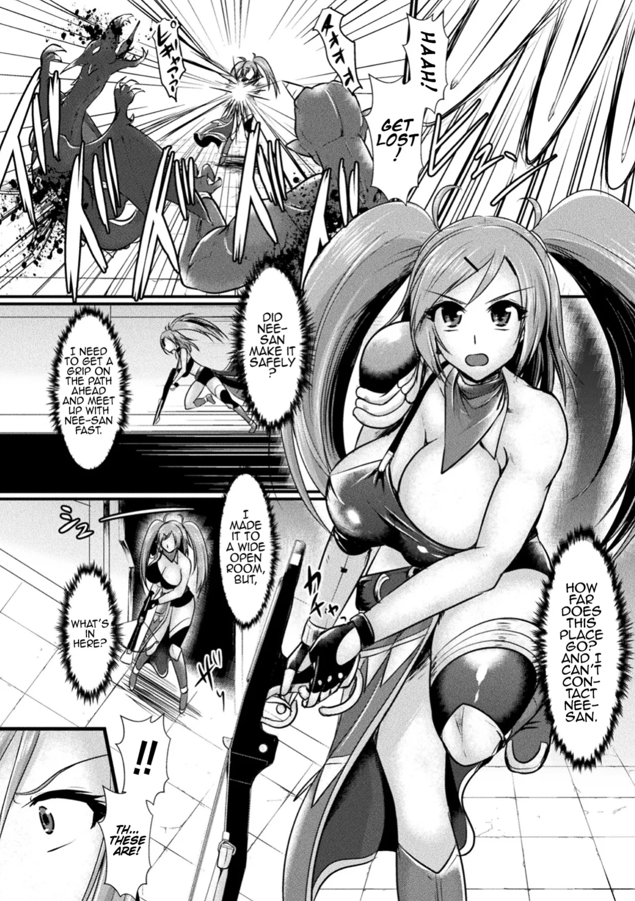 [Seres Ryu] Maindo Kontoro-ru ~Haiboku no Shimai | Mind Control ~Defeated Sisters~ (2D Comic Magazine Noukan Akuochi Sennou Kairaku ni Okasareta Seigi no Heroine Vol.1) (Pangean)