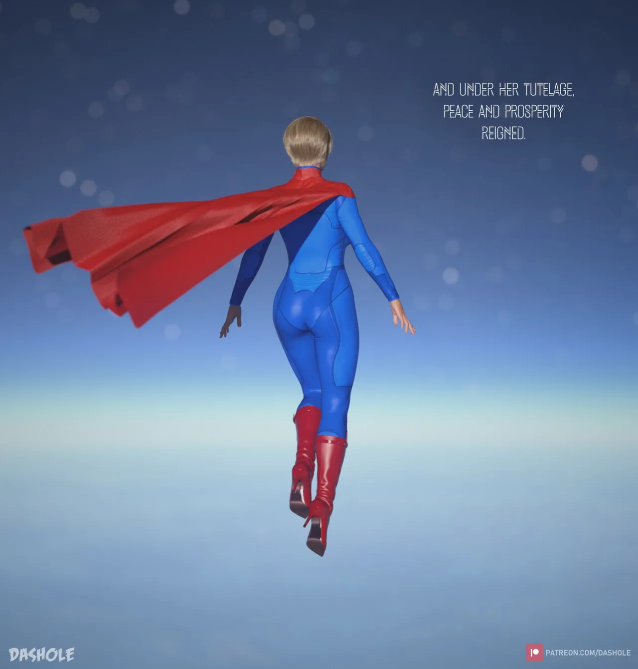 [Dashole] Power Girl (Justice League)